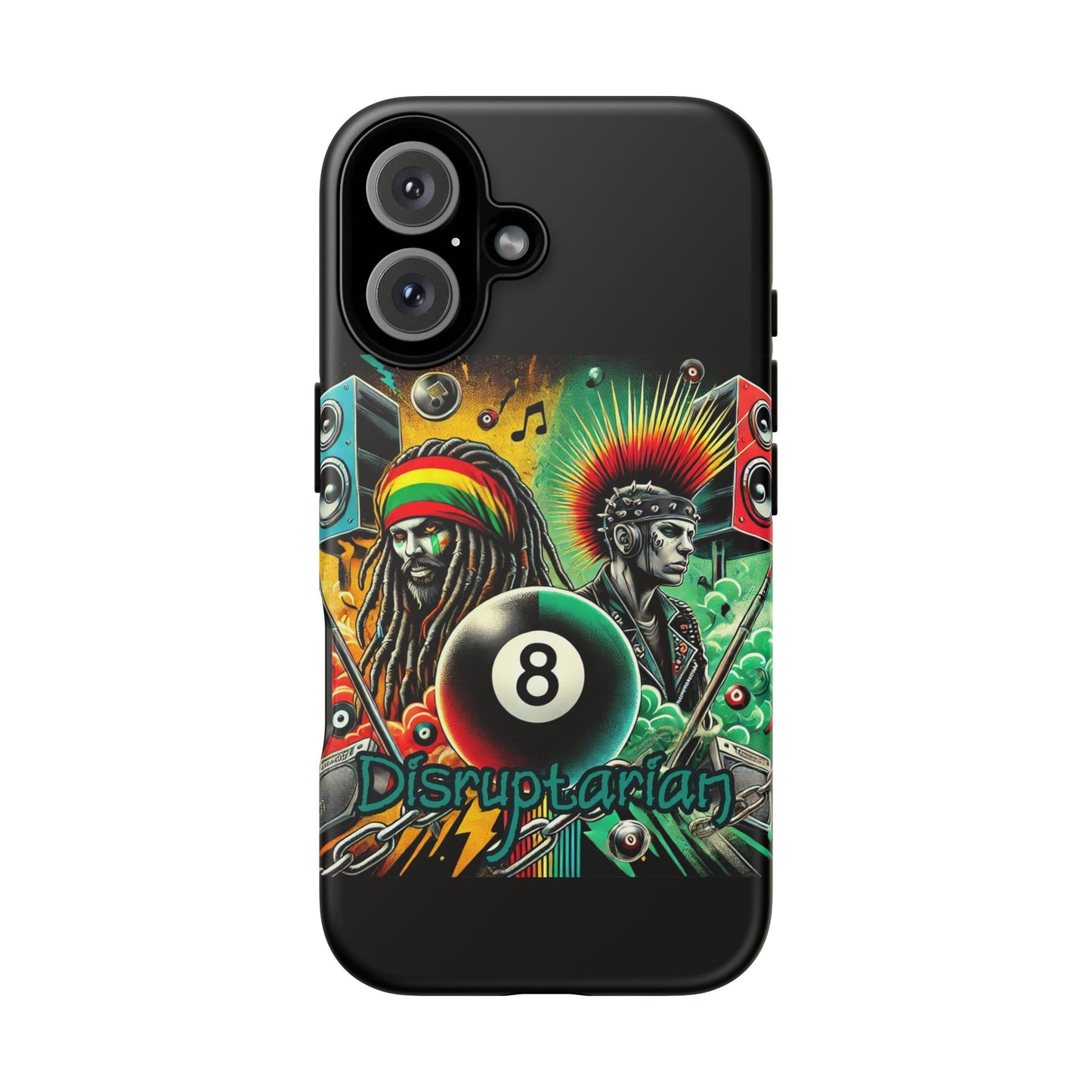 Reggae-Inspired Tough Phone Case - Disruptarian Design