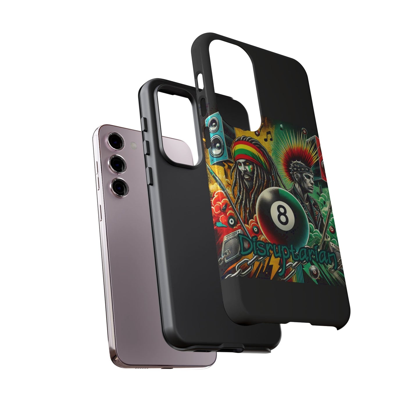 Reggae-Inspired Tough Phone Case - Disruptarian Design