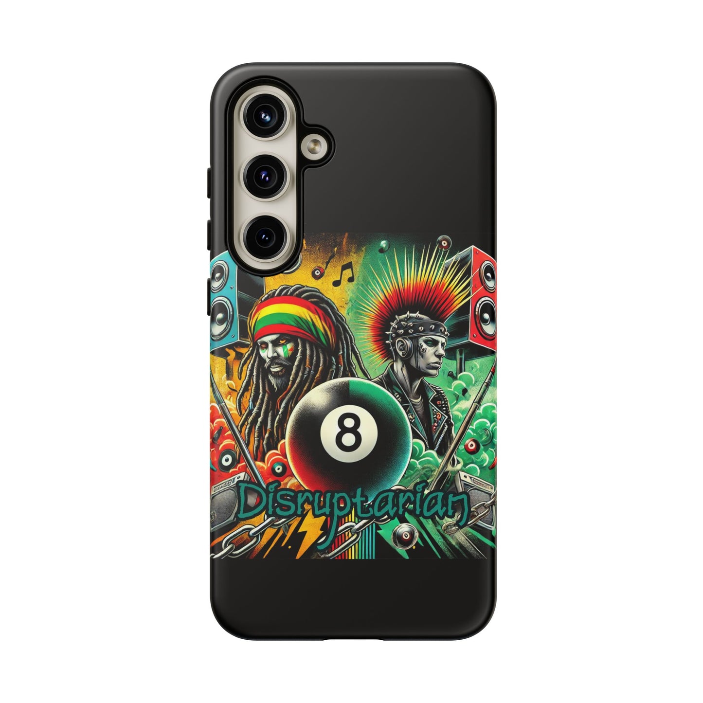 Reggae-Inspired Tough Phone Case - Disruptarian Design