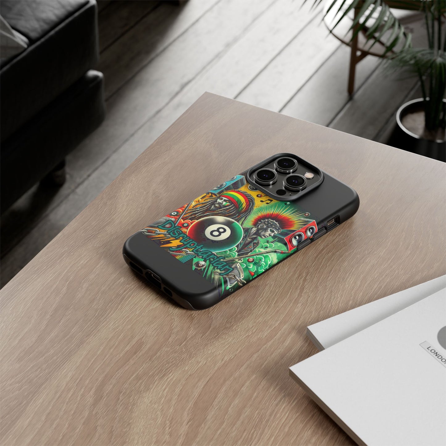 Reggae-Inspired Tough Phone Case - Disruptarian Design