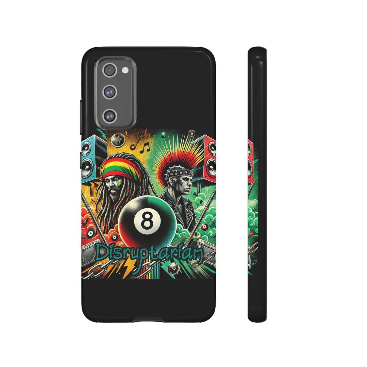 Reggae-Inspired Tough Phone Case - Disruptarian Design