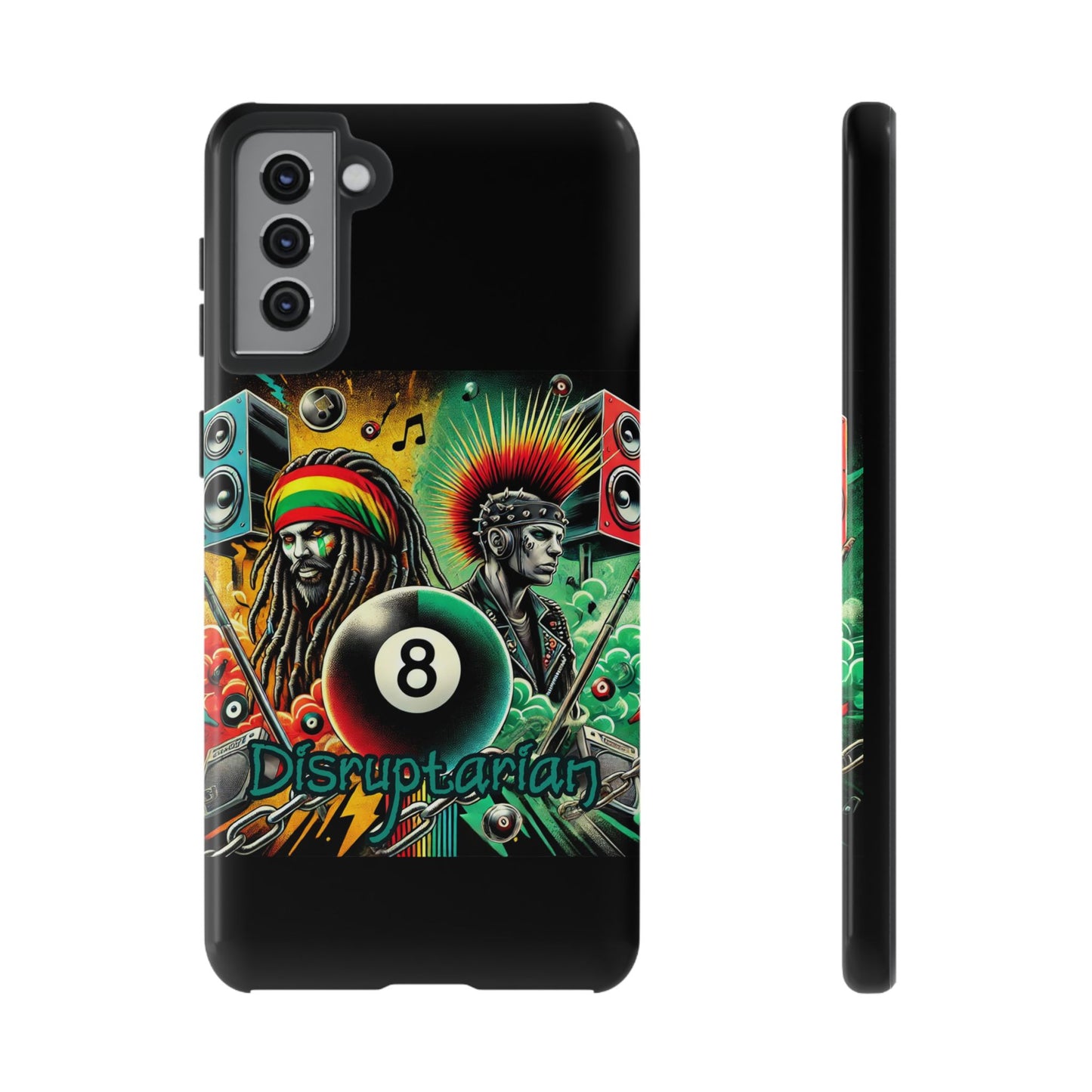 Reggae-Inspired Tough Phone Case - Disruptarian Design