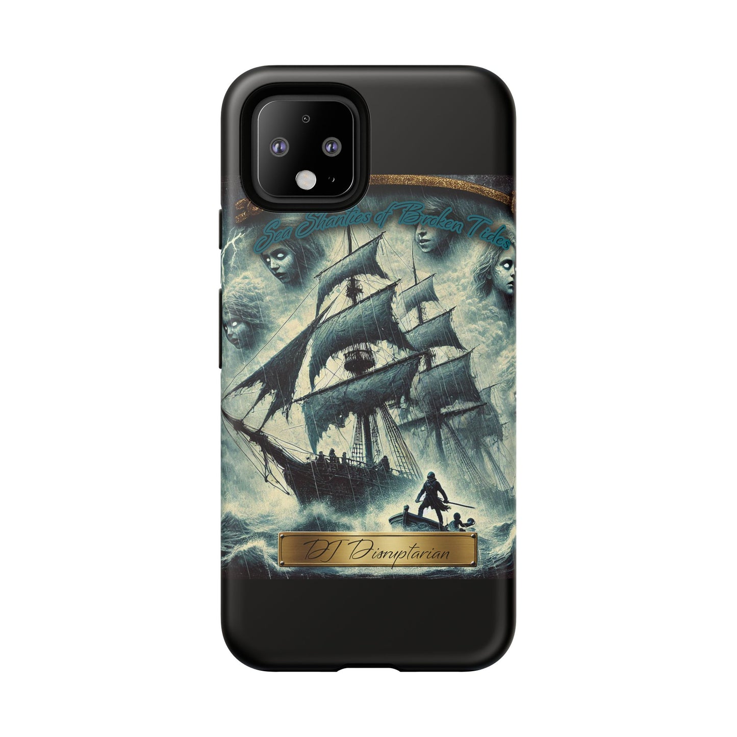 Phone Cases - DJ Disruptarian 'Sea Shanties of Broken Tides' Album Merch