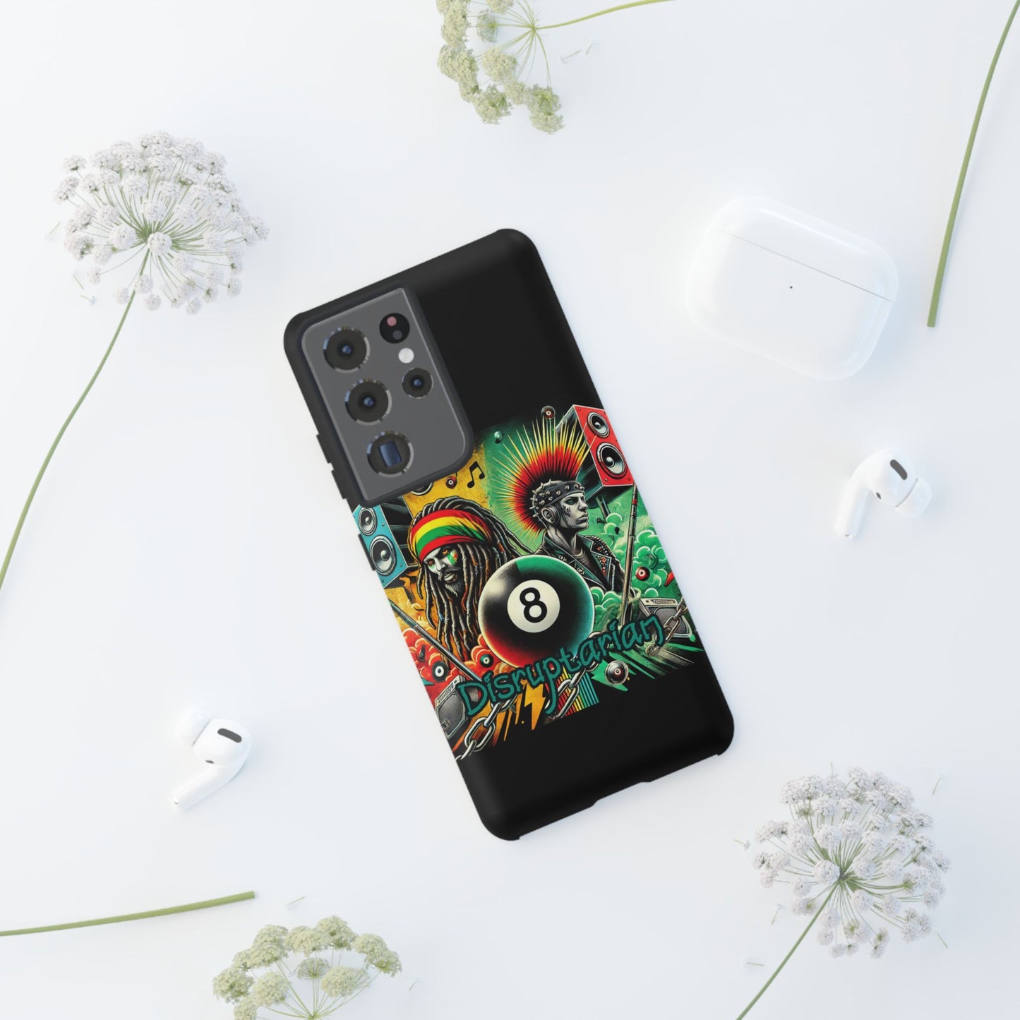 Reggae-Inspired Tough Phone Case - Disruptarian Design