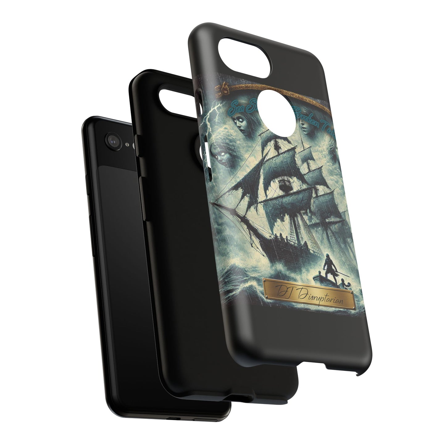 Phone Cases - DJ Disruptarian 'Sea Shanties of Broken Tides' Album Merch