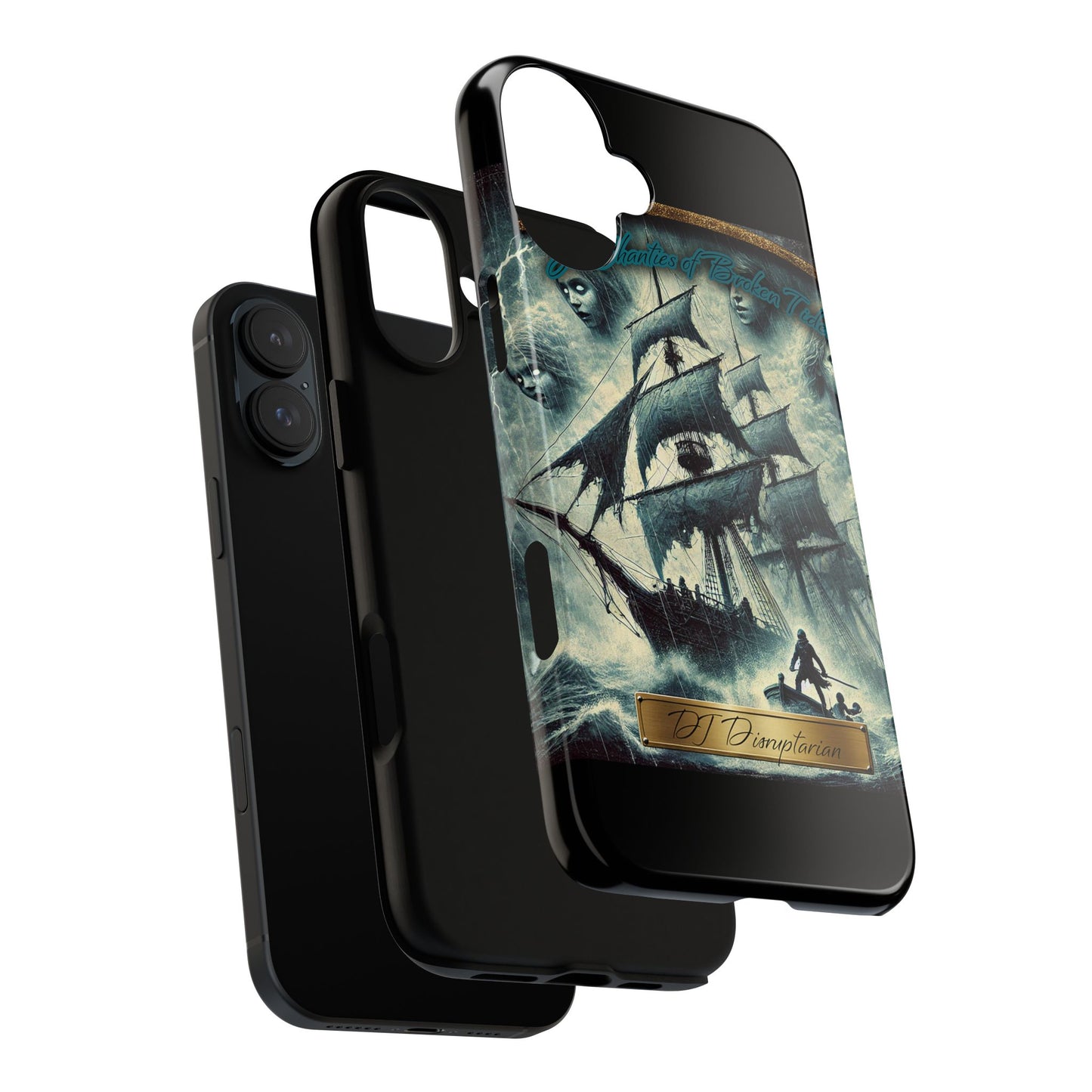 Phone Cases - DJ Disruptarian 'Sea Shanties of Broken Tides' Album Merch