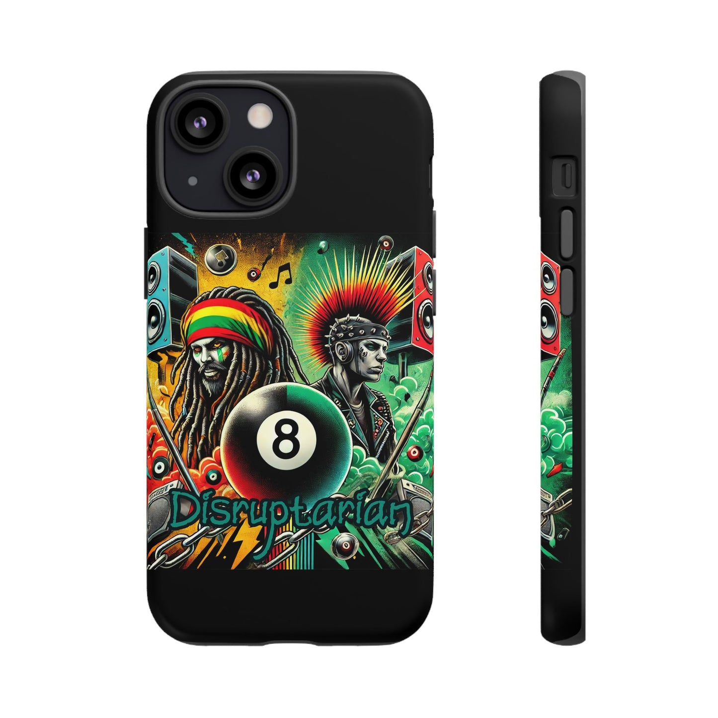 Reggae-Inspired Tough Phone Case - Disruptarian Design