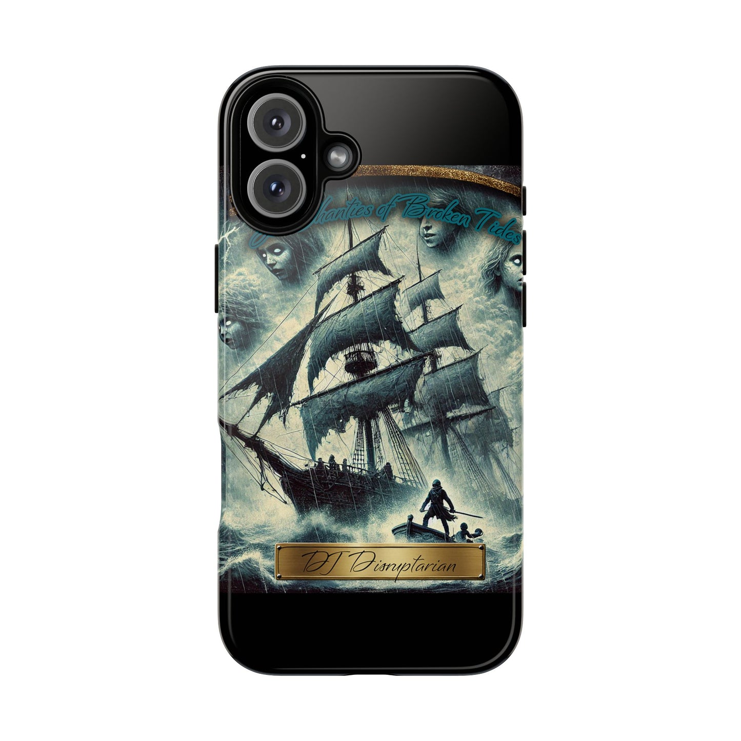 Phone Cases - DJ Disruptarian 'Sea Shanties of Broken Tides' Album Merch