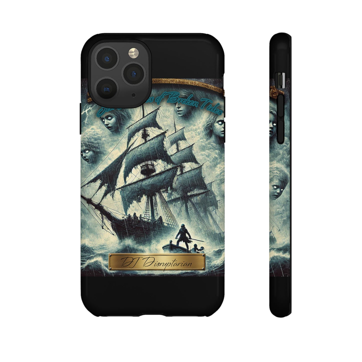 Phone Cases - DJ Disruptarian 'Sea Shanties of Broken Tides' Album Merch