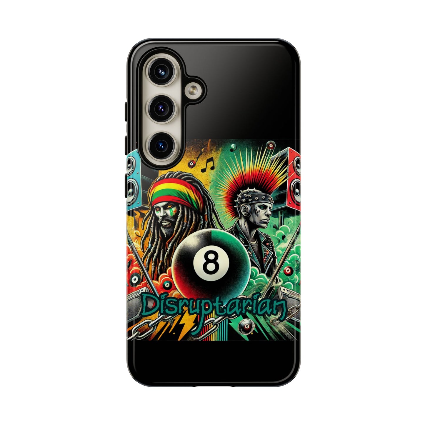 Reggae-Inspired Tough Phone Case - Disruptarian Design