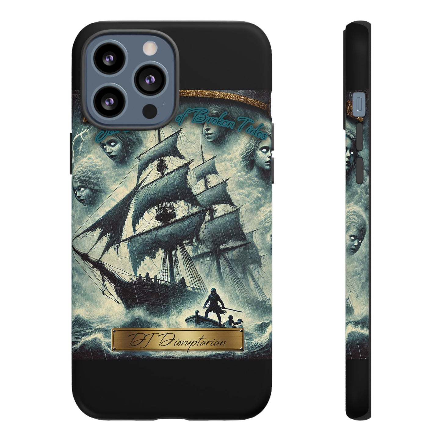 Phone Cases - DJ Disruptarian 'Sea Shanties of Broken Tides' Album Merch