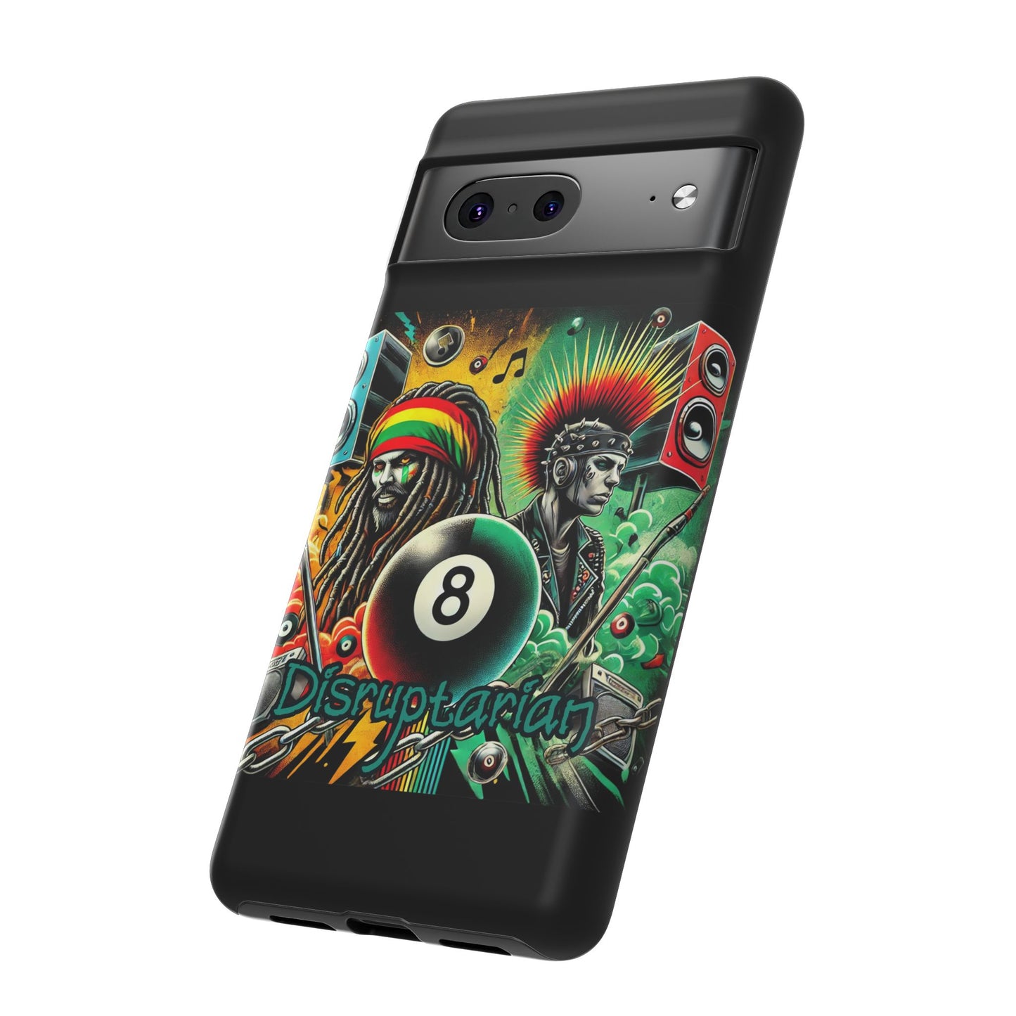 Reggae-Inspired Tough Phone Case - Disruptarian Design