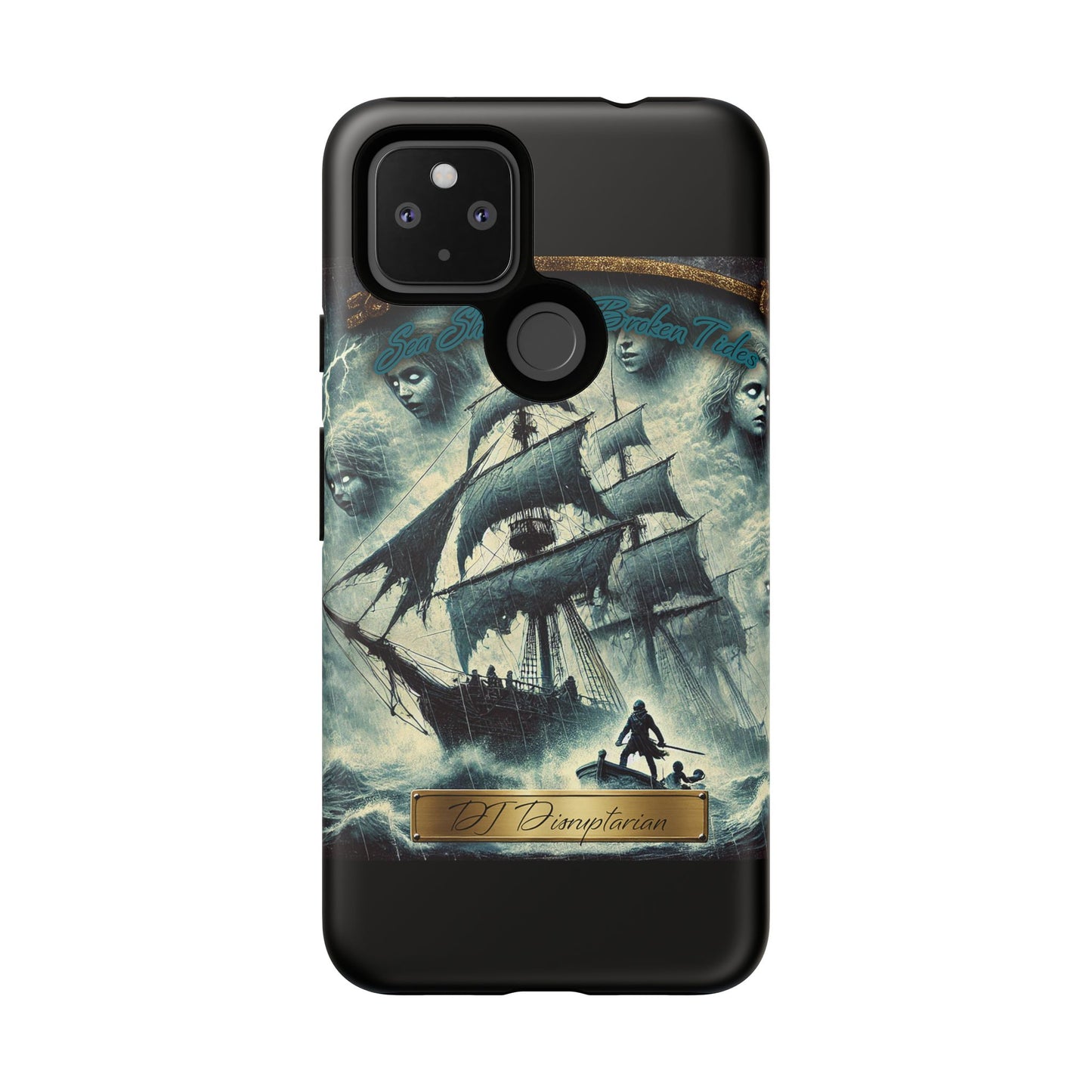 Phone Cases - DJ Disruptarian 'Sea Shanties of Broken Tides' Album Merch