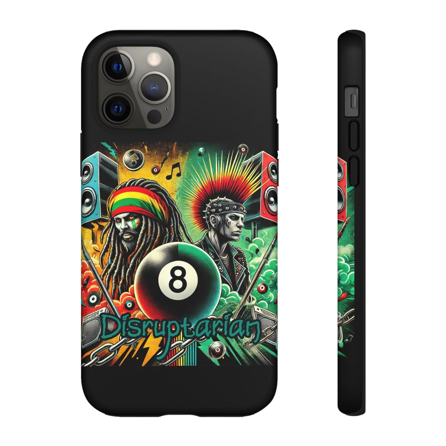 Reggae-Inspired Tough Phone Case - Disruptarian Design