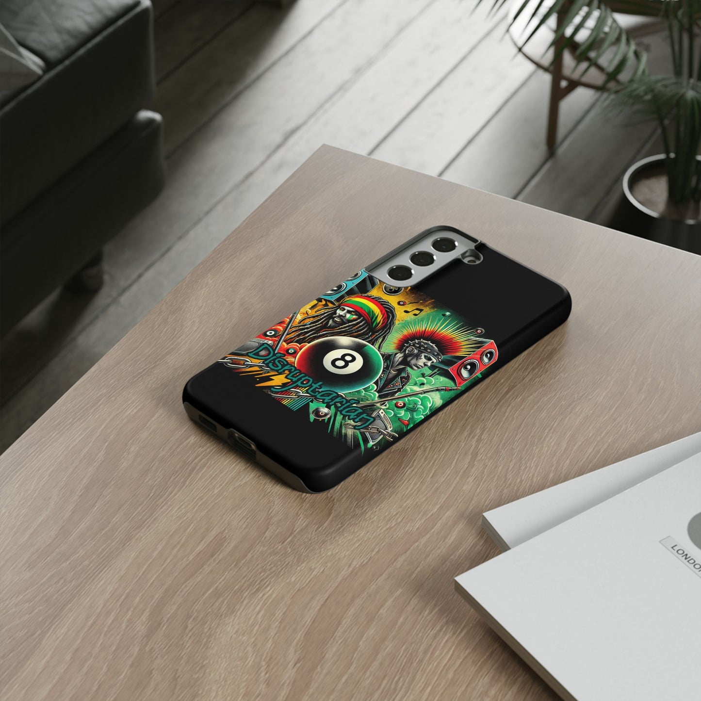 Reggae-Inspired Tough Phone Case - Disruptarian Design