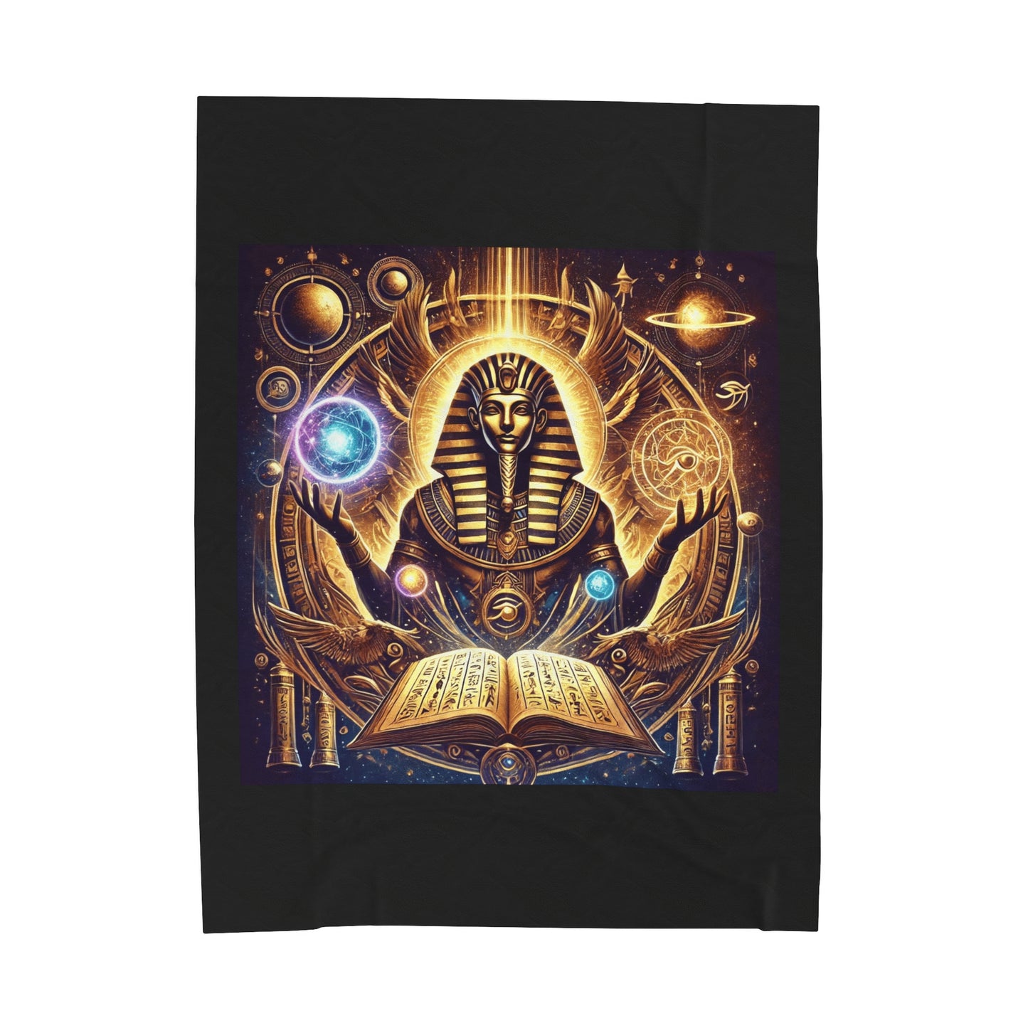 Plush Blanket Egypt Solar System Thoth's Prophecy Promo