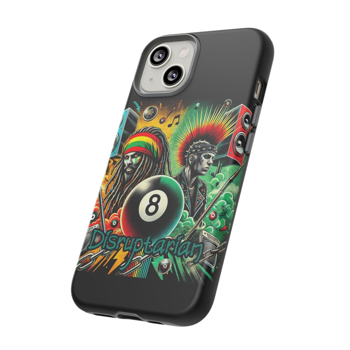 Reggae-Inspired Tough Phone Case - Disruptarian Design