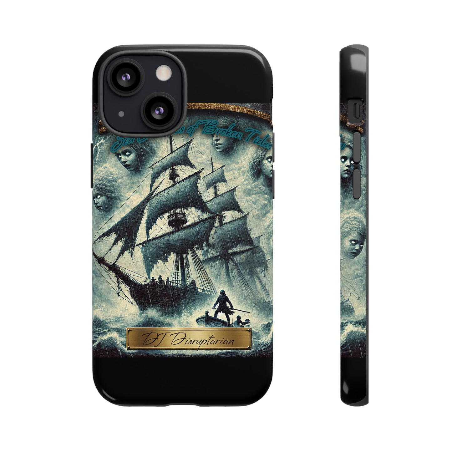 Phone Cases - DJ Disruptarian 'Sea Shanties of Broken Tides' Album Merch