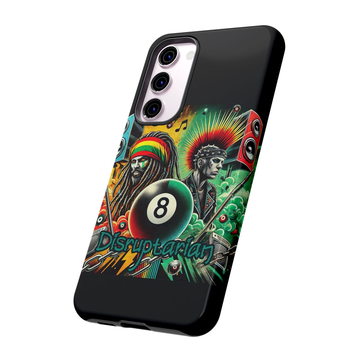 Reggae-Inspired Tough Phone Case - Disruptarian Design