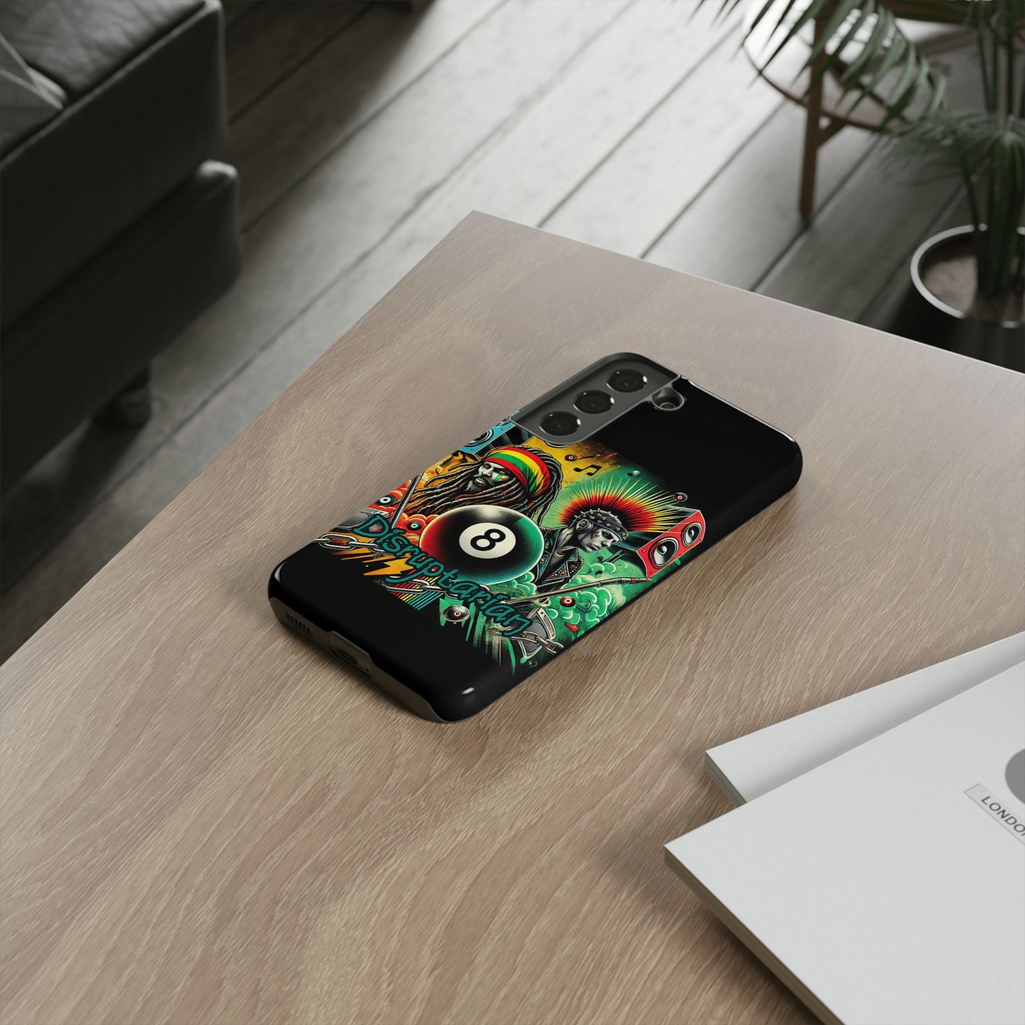 Reggae-Inspired Tough Phone Case - Disruptarian Design