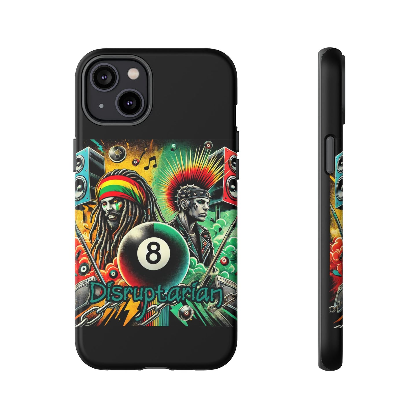 Reggae-Inspired Tough Phone Case - Disruptarian Design