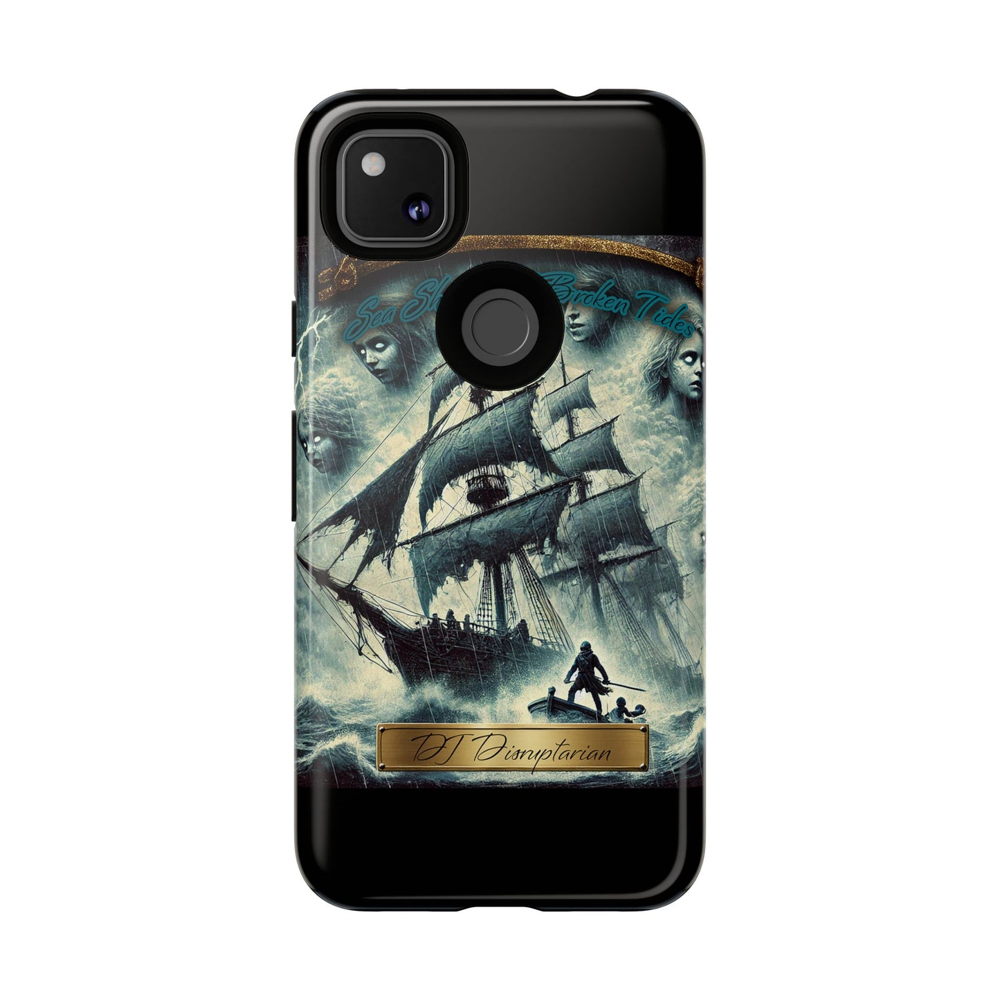 Phone Cases - DJ Disruptarian 'Sea Shanties of Broken Tides' Album Merch