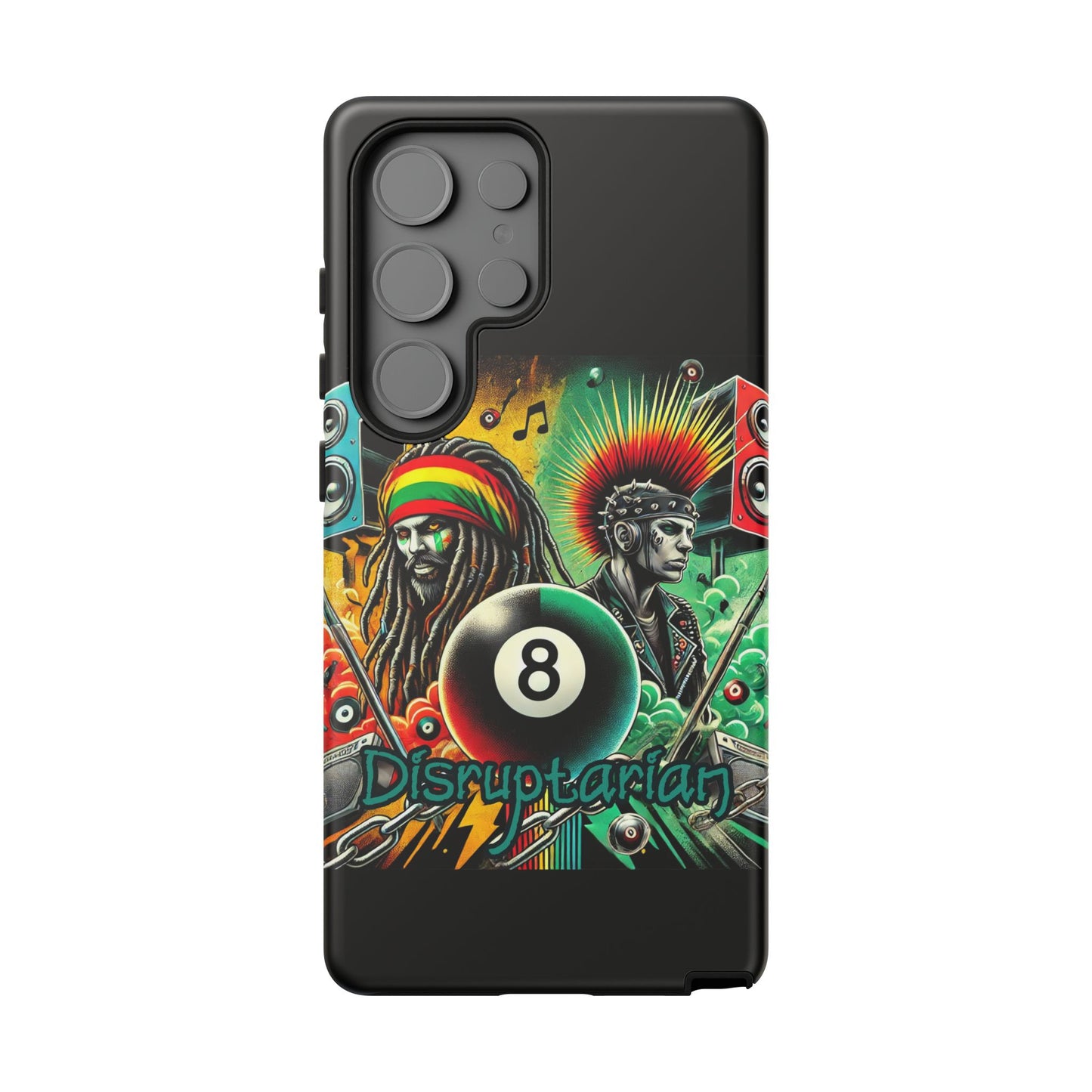 Reggae-Inspired Tough Phone Case - Disruptarian Design