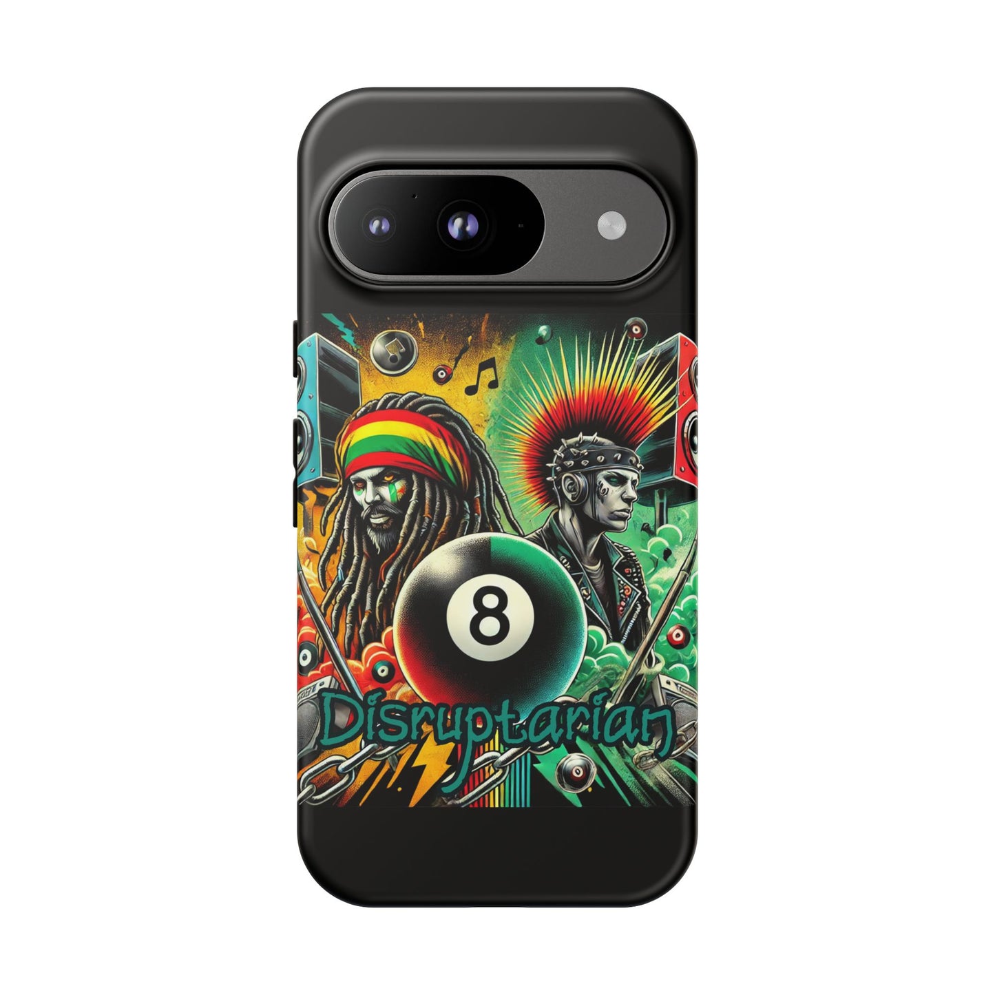 Reggae-Inspired Tough Phone Case - Disruptarian Design