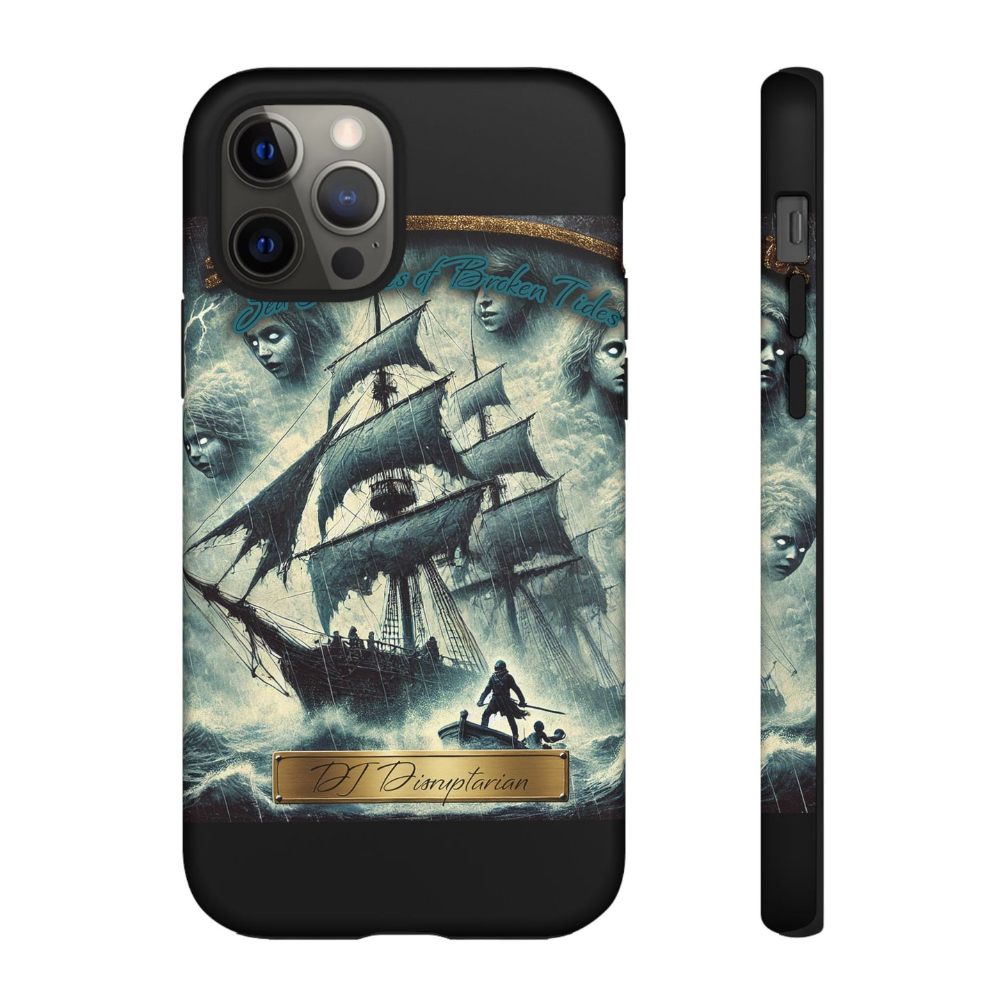 Phone Cases - DJ Disruptarian 'Sea Shanties of Broken Tides' Album Merch