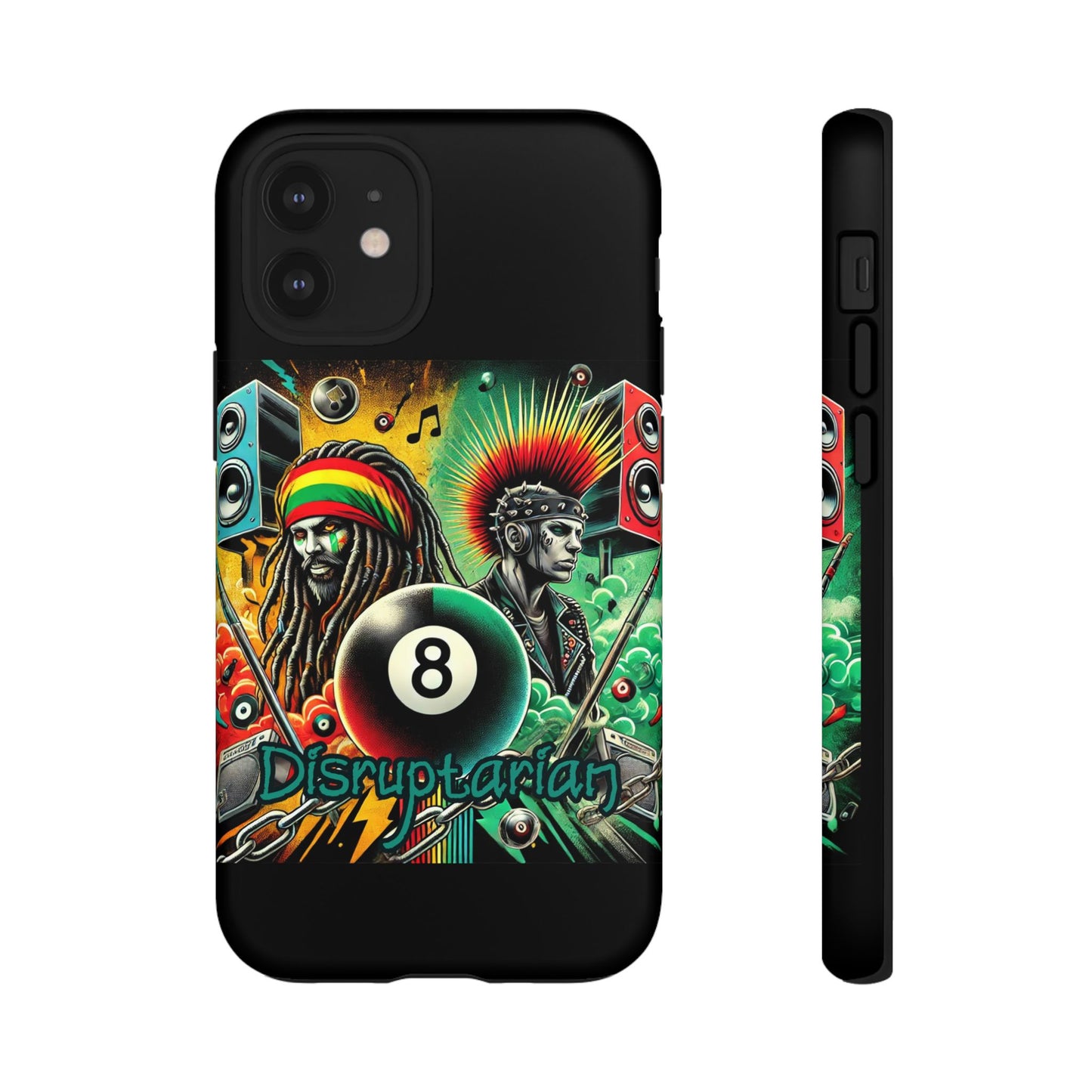 Reggae-Inspired Tough Phone Case - Disruptarian Design