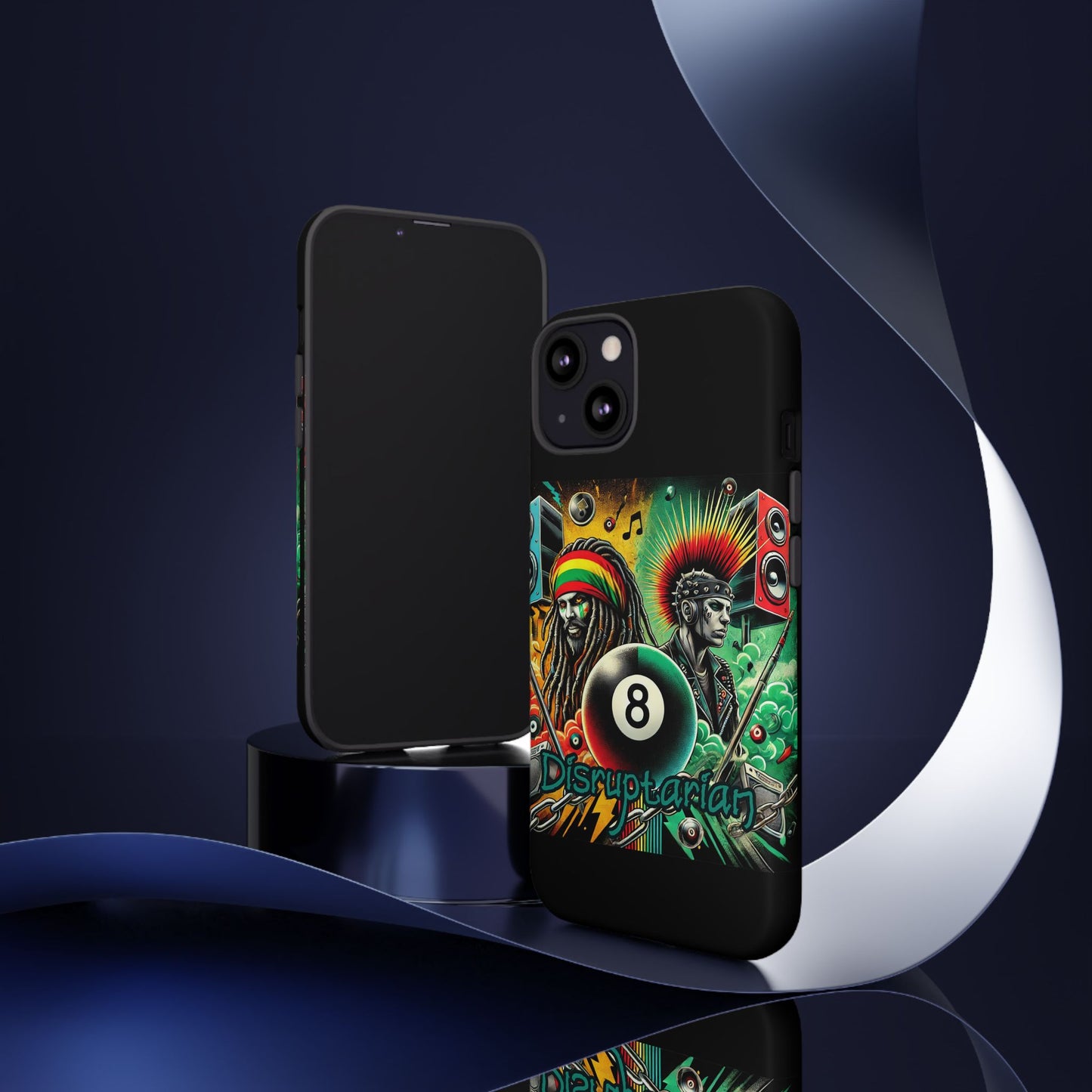 Reggae-Inspired Tough Phone Case - Disruptarian Design