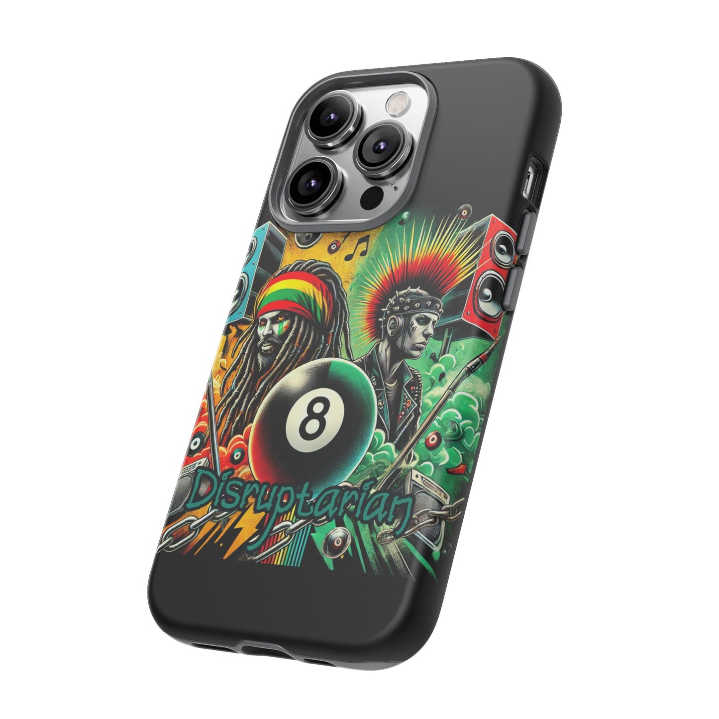 Reggae-Inspired Tough Phone Case - Disruptarian Design