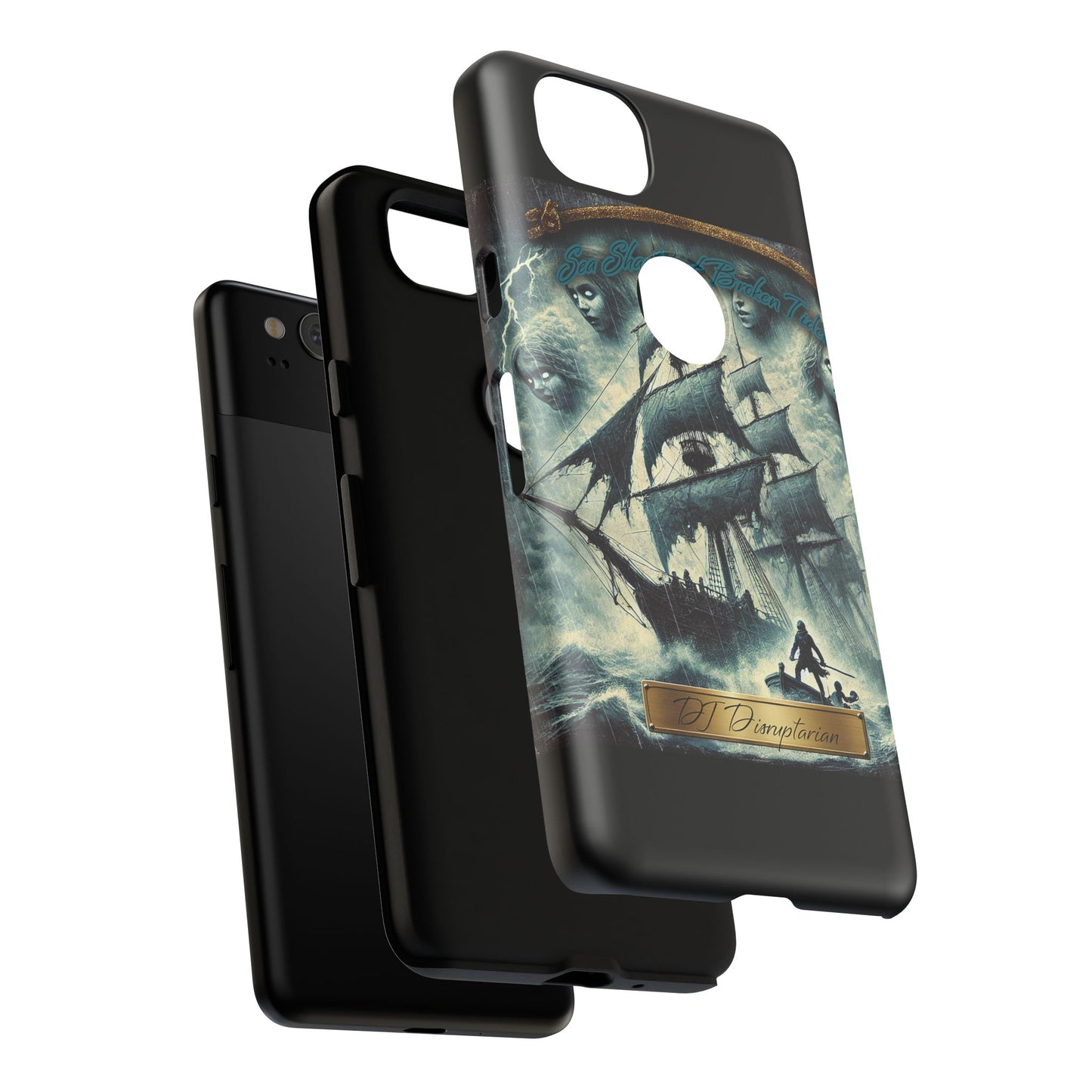 Phone Cases - DJ Disruptarian 'Sea Shanties of Broken Tides' Album Merch