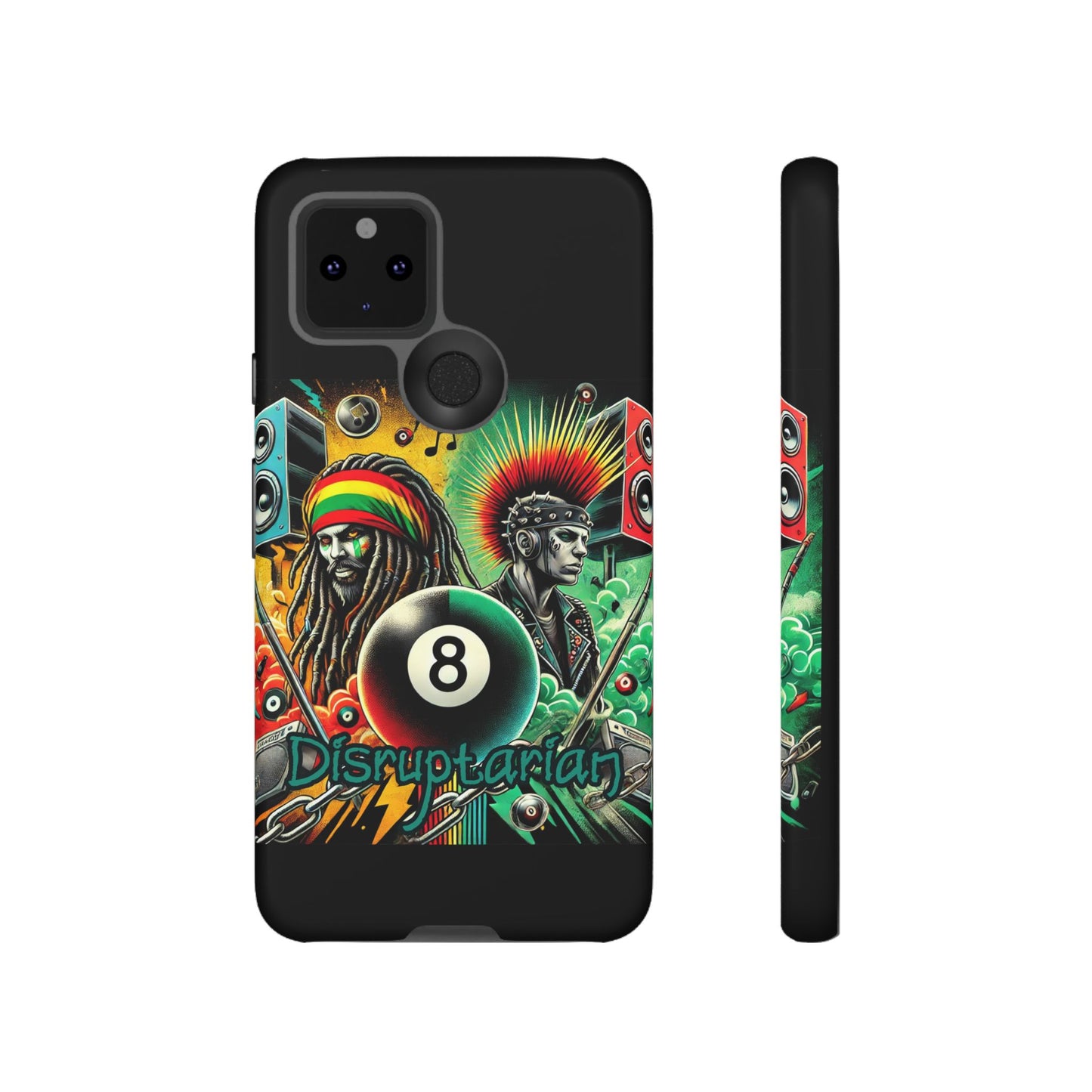 Reggae-Inspired Tough Phone Case - Disruptarian Design