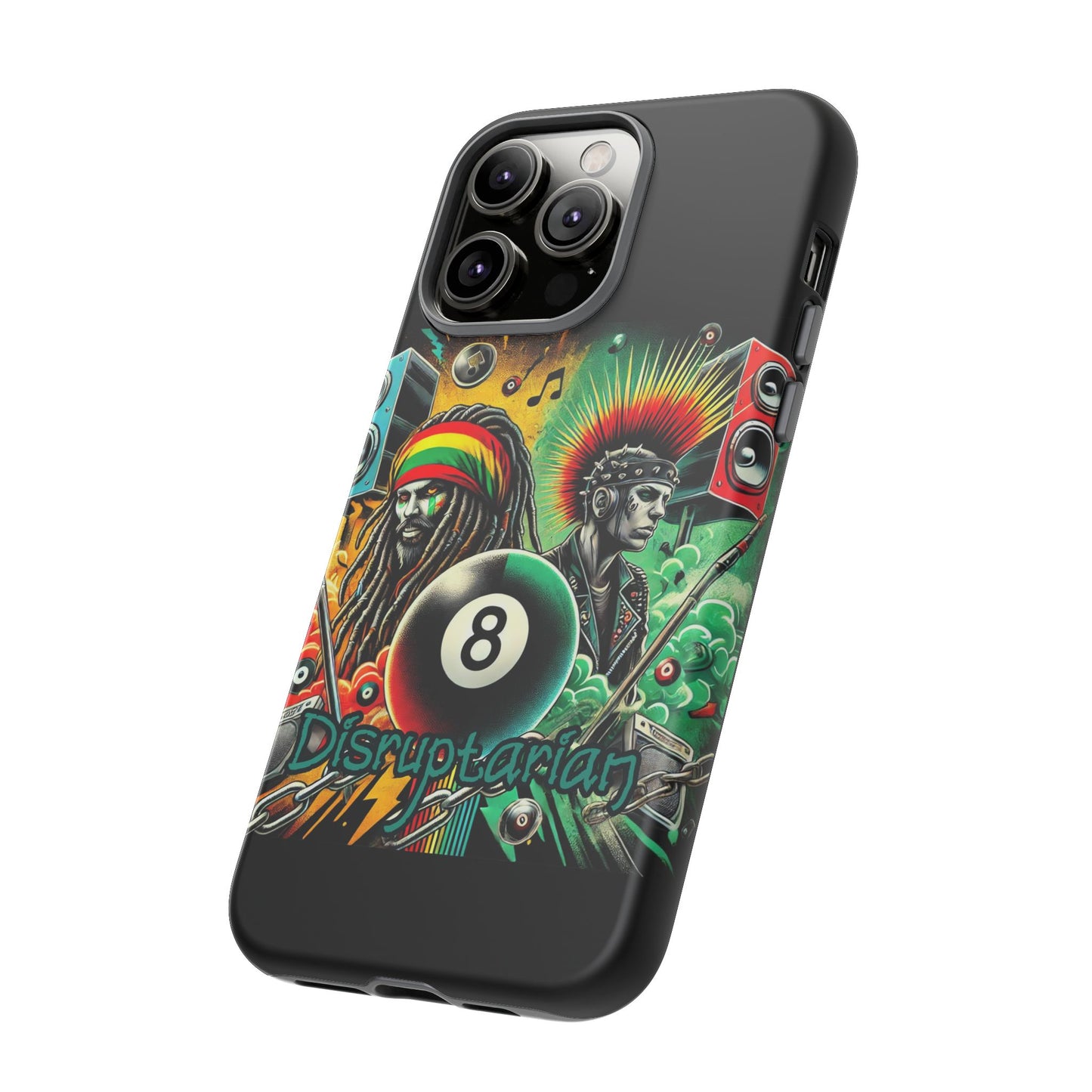 Reggae-Inspired Tough Phone Case - Disruptarian Design