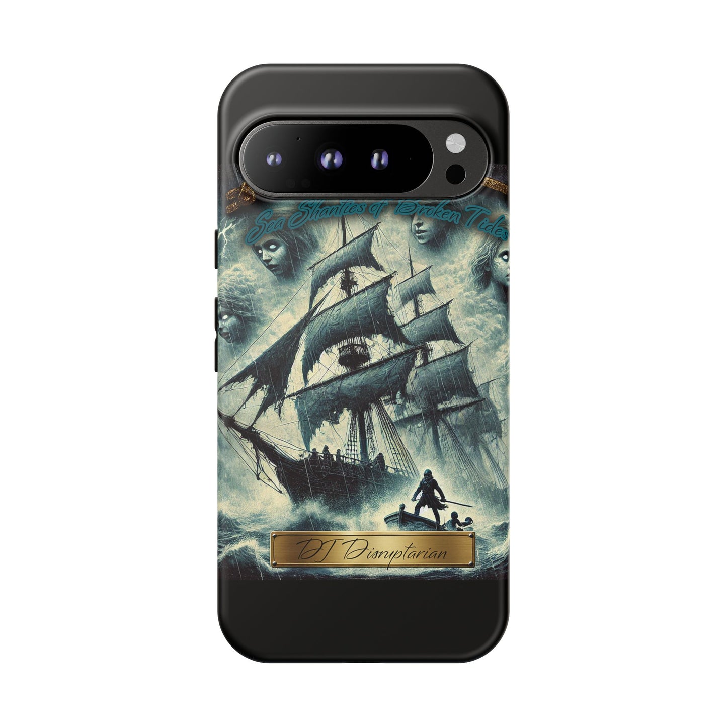 Phone Cases - DJ Disruptarian 'Sea Shanties of Broken Tides' Album Merch