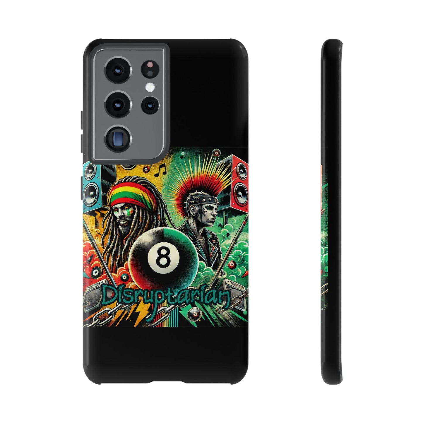 Reggae-Inspired Tough Phone Case - Disruptarian Design