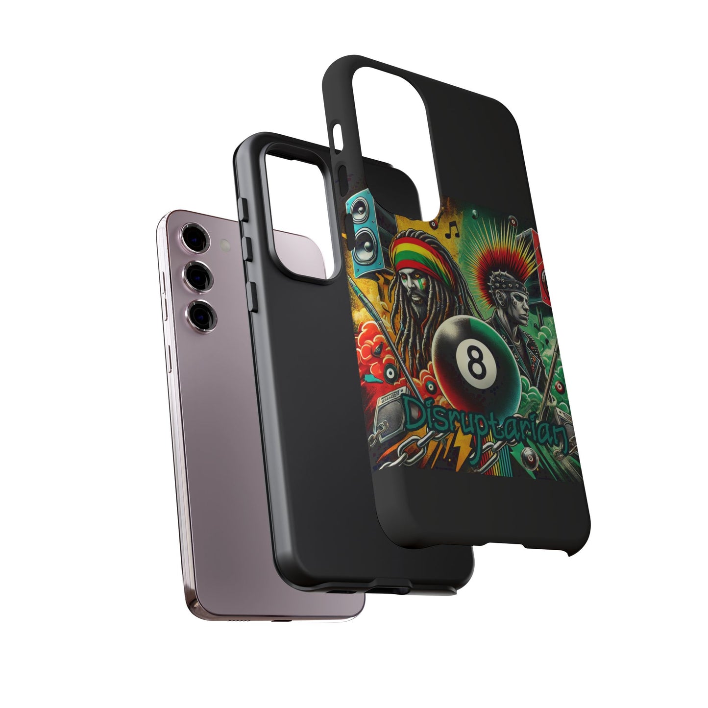 Reggae-Inspired Tough Phone Case - Disruptarian Design