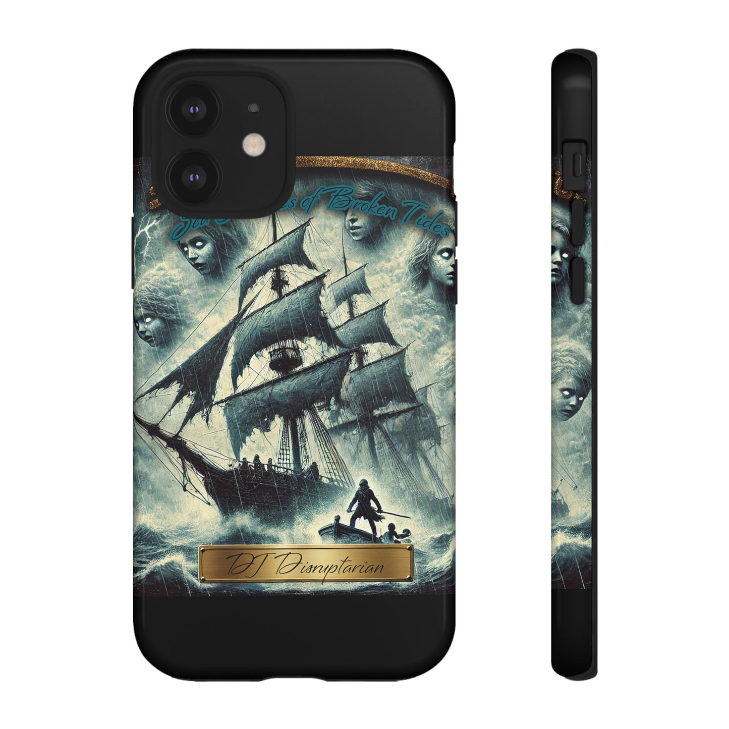 Phone Cases - DJ Disruptarian 'Sea Shanties of Broken Tides' Album Merch