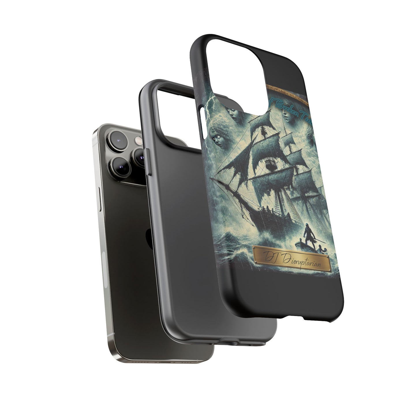 Phone Cases - DJ Disruptarian 'Sea Shanties of Broken Tides' Album Merch