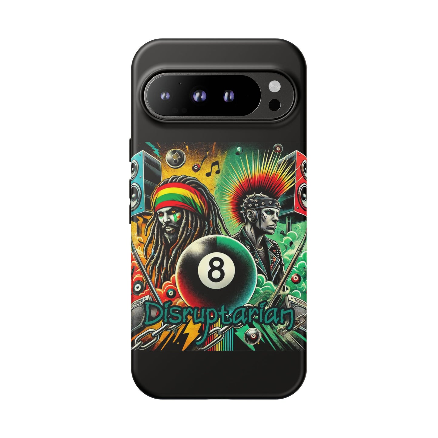 Reggae-Inspired Tough Phone Case - Disruptarian Design