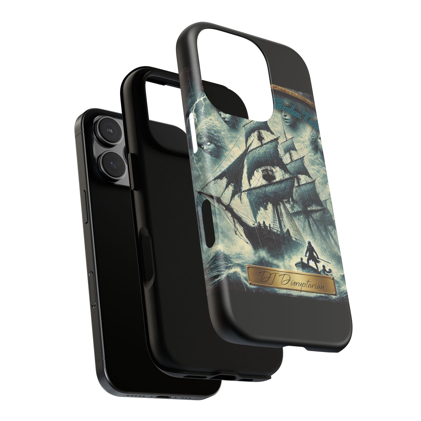 Phone Cases - DJ Disruptarian 'Sea Shanties of Broken Tides' Album Merch