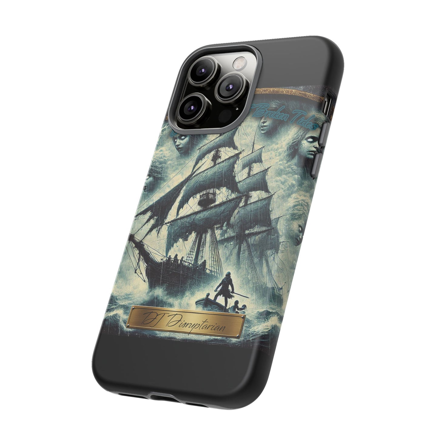 Phone Cases - DJ Disruptarian 'Sea Shanties of Broken Tides' Album Merch