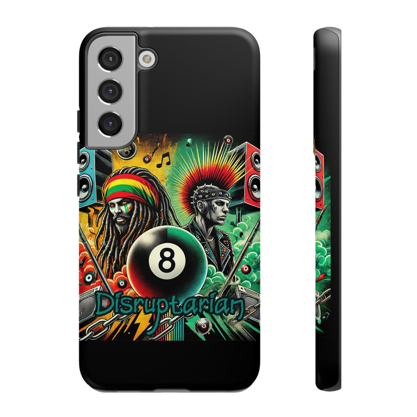 Reggae-Inspired Tough Phone Case - Disruptarian Design