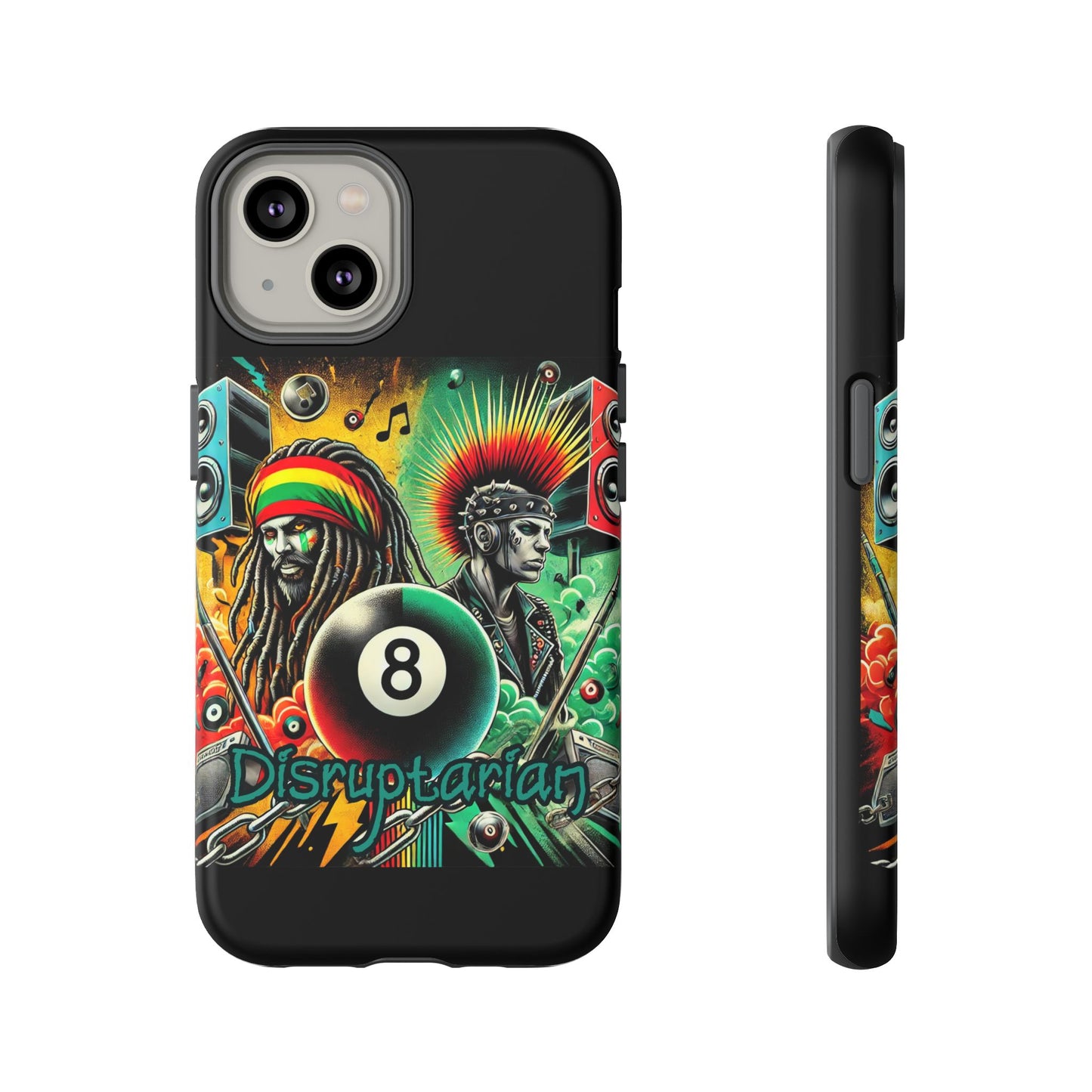 Reggae-Inspired Tough Phone Case - Disruptarian Design