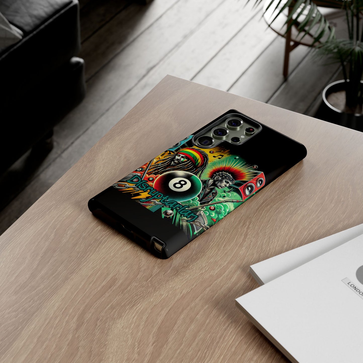 Reggae-Inspired Tough Phone Case - Disruptarian Design