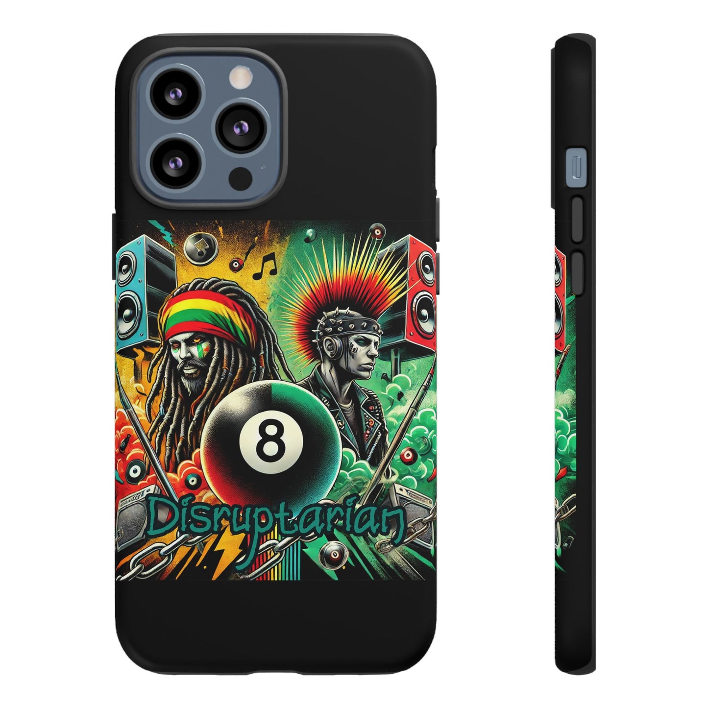 Reggae-Inspired Tough Phone Case - Disruptarian Design