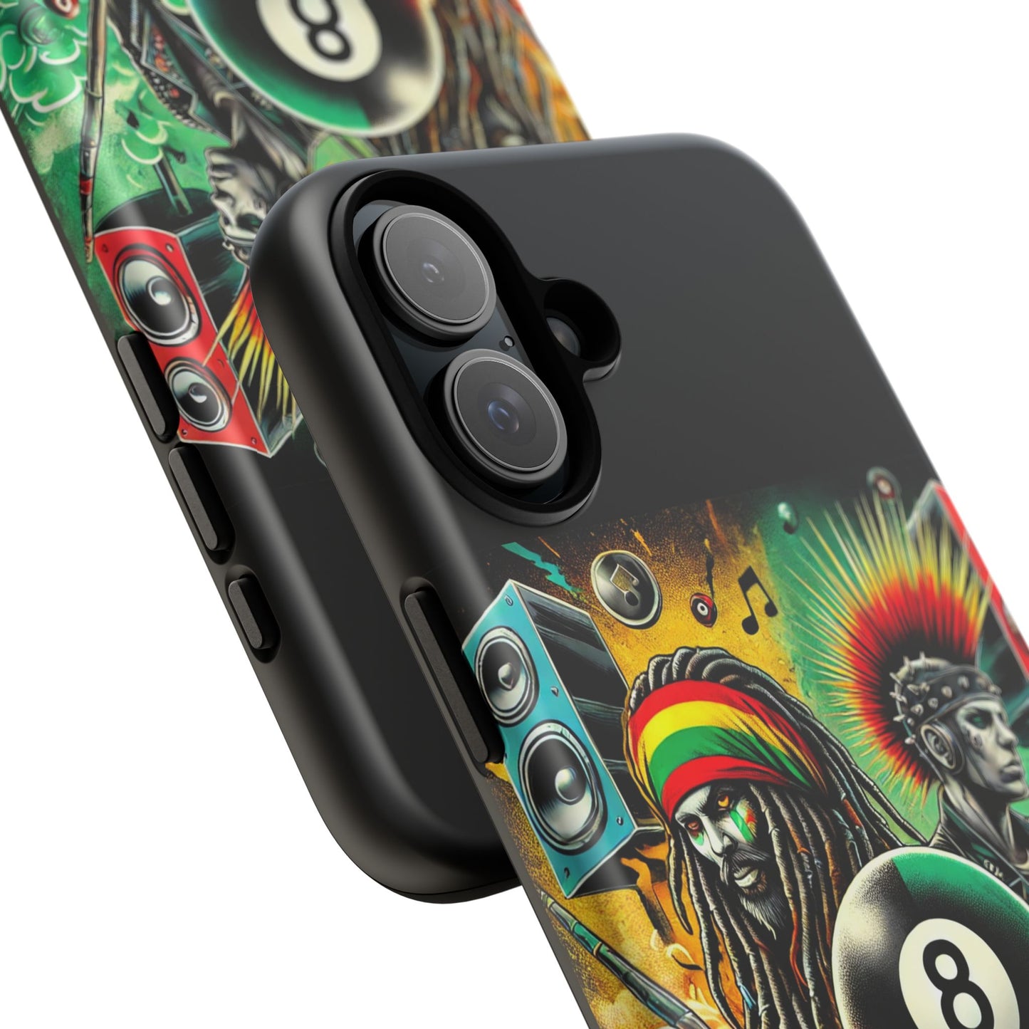 Reggae-Inspired Tough Phone Case - Disruptarian Design