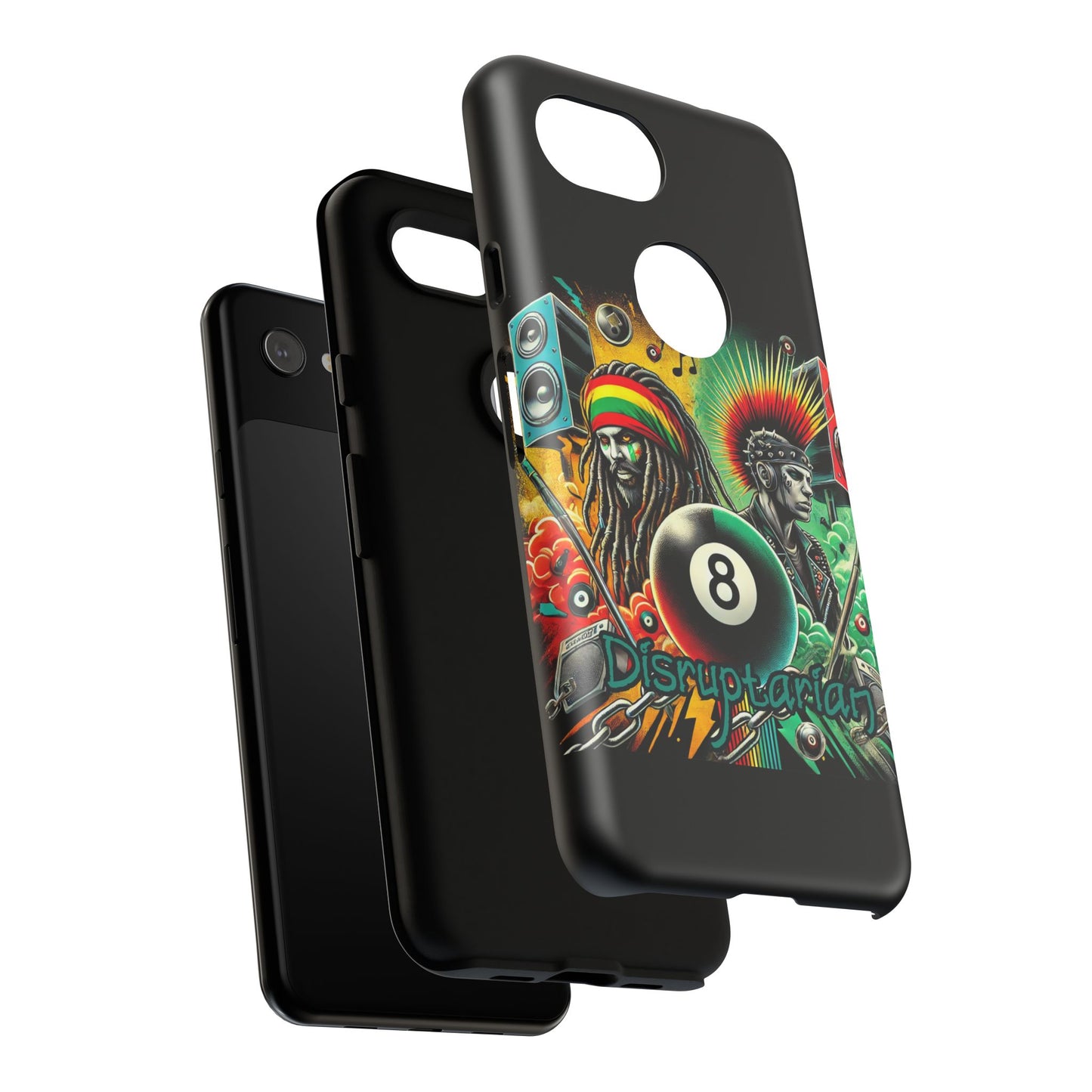 Reggae-Inspired Tough Phone Case - Disruptarian Design