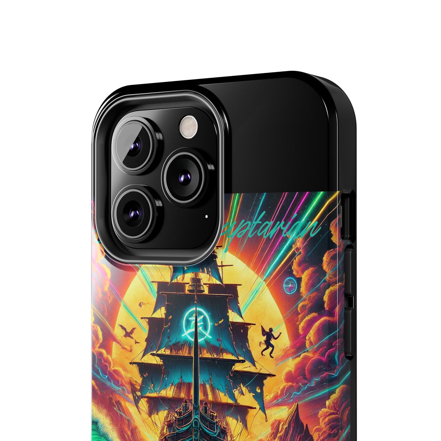 Phone Case - 'Where's The Map' DJ Disruptarian Album Pirate Ship Design